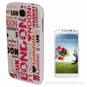 London Text Style Pattern Plastic Case